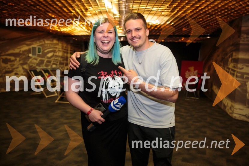  Tanja Divac, novinarka;  Tim Kores - Kori, glasbenikKoncert Big Foot Mama ob 30- letnici delovanja