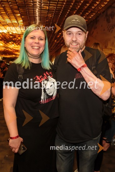  Tanja Divac, novinarka;  ... Koncert Big Foot Mama ob 30- letnici delovanja