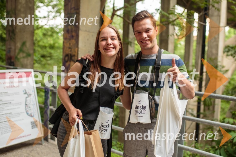 Vinska pot v rovih pod starim Kranjem, sobota