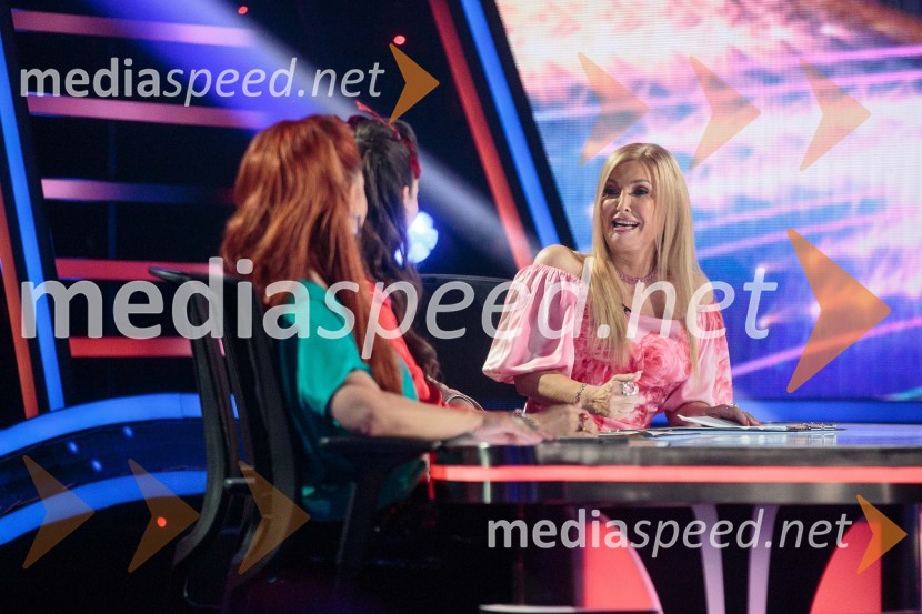  Tanja Žagar, pevka;  Ana Maria Mitić, stand up komičarka;  Helena Blagne, pevkaZnan obraz ima svoj glas, 10. oddaja