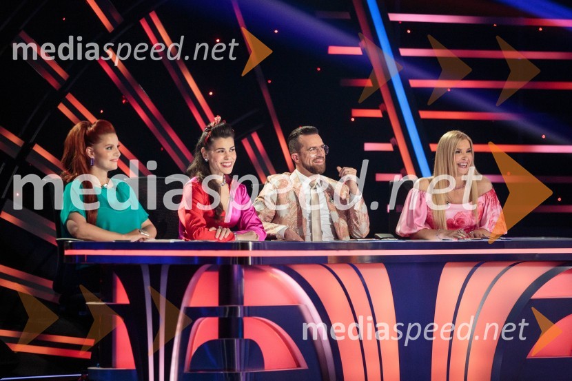  Tanja Žagar, pevka;  Ana Maria Mitić, stand up komičarka;  Andrej Škufca, štirikratni svetovni plesni prvak in plesni sodnik;  Helena Blagne, pevkaZnan obraz ima svoj glas, 10. oddaja