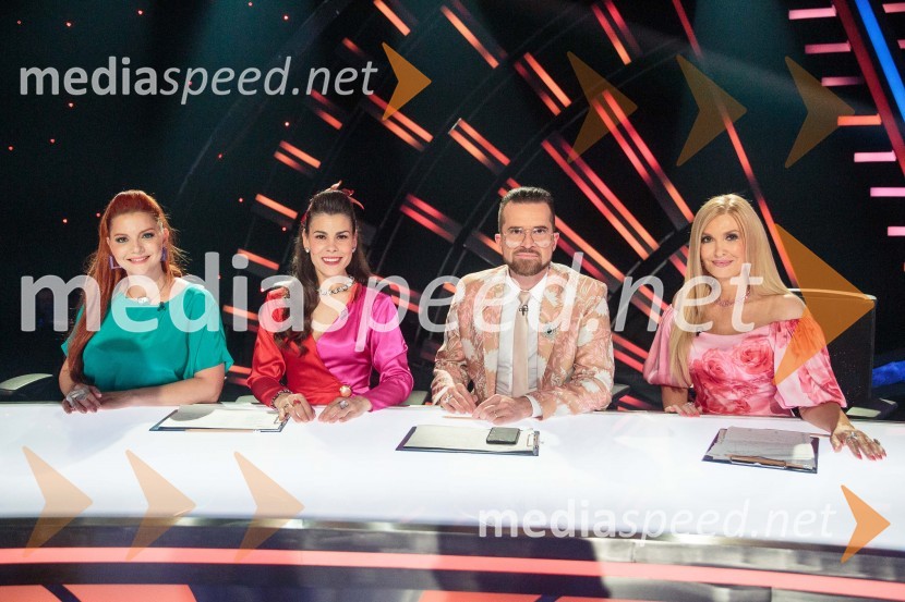  Tanja Žagar, pevka;  Ana Maria Mitić, stand up komičarka;  Andrej Škufca, štirikratni svetovni plesni prvak in plesni sodnik;  Helena Blagne, pevkaZnan obraz ima svoj glas, 10. oddaja