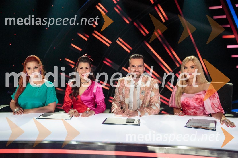  Tanja Žagar, pevka;  Ana Maria Mitić, stand up komičarka;  Andrej Škufca, štirikratni svetovni plesni prvak in plesni sodnik;  Helena Blagne, pevkaZnan obraz ima svoj glas, 10. oddaja