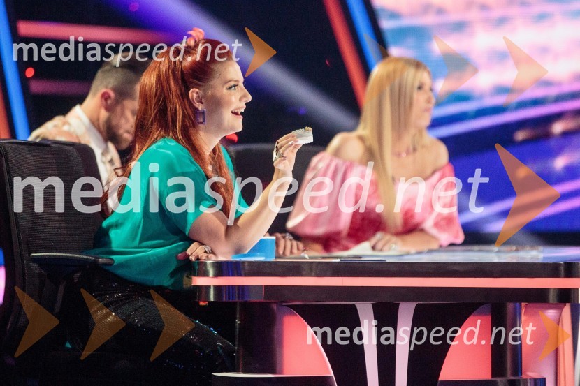  Andrej Škufca, štirikratni svetovni plesni prvak in plesni sodnik;  Tanja Žagar, pevka;  Helena Blagne, pevkaZnan obraz ima svoj glas, 10. oddaja