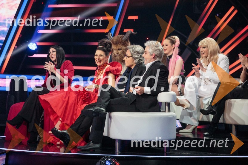  Martina Majerle, pevka;  Damjana Golavšek, pevka;  Mario Pešić, pevec, skupina The Sticky Licks;  Anej Piletič, BQL;  Rok Piletič, BQL;  Adrijana Kamnik, pevka;  Matevž Derenda, BooomZnan obraz ima svoj glas, 10. oddaja