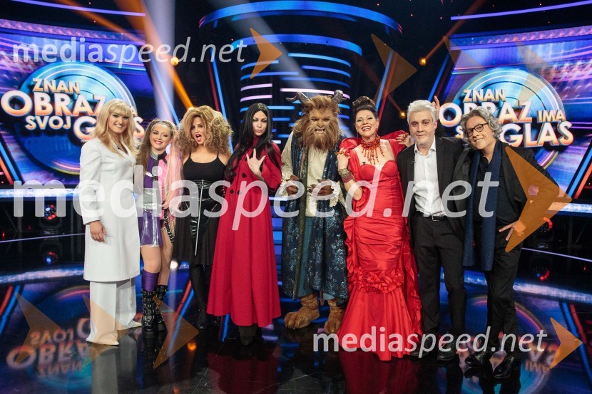  Matevž Derenda, Booom;  Adrijana Kamnik, pevka;  Nastja  Gabor, pevka;  Martina Majerle, pevka;  Mario Pešić, pevec, skupina The Sticky Licks;  Damjana Golavšek, pevka;  Rok Piletič, BQL;  Anej Piletič, BQLZnan obraz ima svoj glas, 10. oddaja