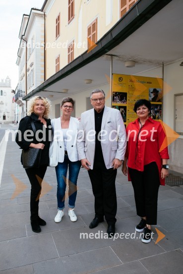  Katja Pegan,  direktorica in režiserka, Gledališče Koper Teatro Capodistria;  Mirjam Drnovšček, direktorica, SNG Nova Gorica;  Dušan Mlakar, režiser;  ... Tantadruj, podelitev primorskih gledaliških nagrad, Gledališče Koper