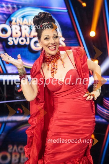  Damjana Golavšek, pevkaZnan obraz ima svoj glas, 10. oddaja