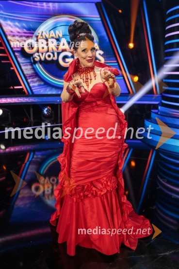  Damjana Golavšek, pevkaZnan obraz ima svoj glas, 10. oddaja