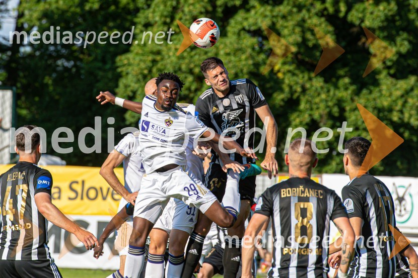  Antoine Makoumbou, nogometaš, NK Maribor;  Jan Gorenc, nogometaš, NŠ MuraMura - Maribor, nogometna tekma