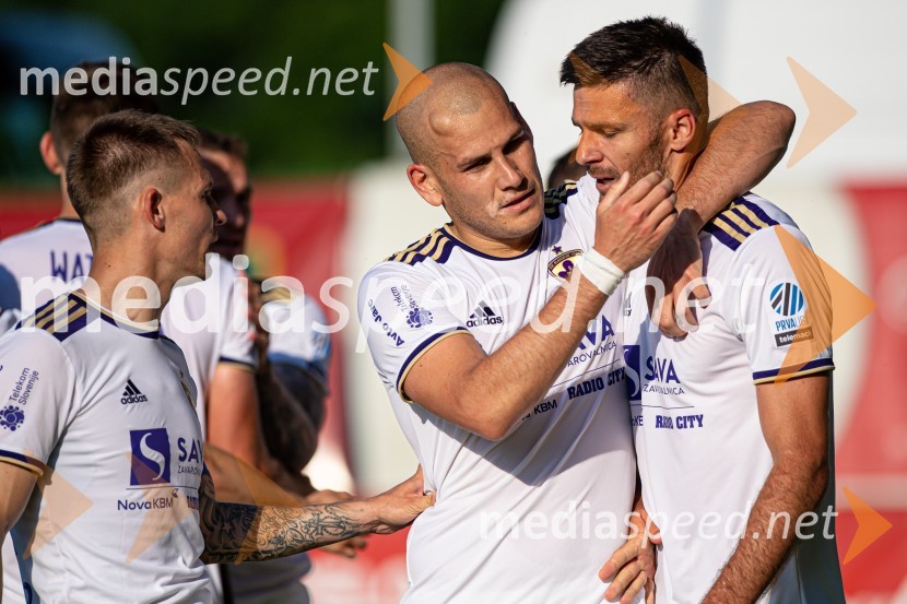  Martin Milec, nogometaš, NK Maribor;  Ognjen Mudrinski, nogometaš NK Maribor;  Rok Kronaveter, nogometaš, NK MariborMura - Maribor, nogometna tekma