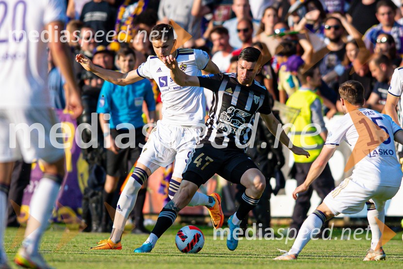  Nino Žugelj, nogometaš, NK Maribor;  Mihael Klepač, nogometaš, NŠ MuraMura - Maribor, nogometna tekma