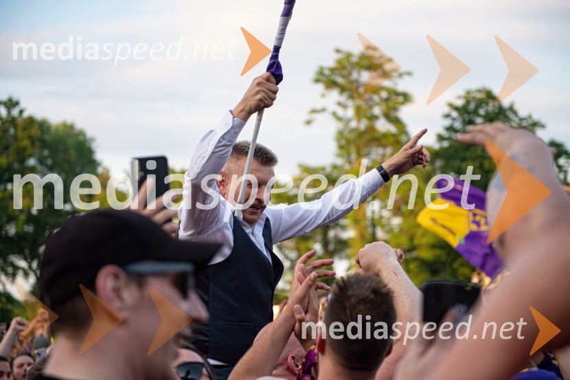  Radovan Karanović, trener NK MariborMura - Maribor, nogometna tekma