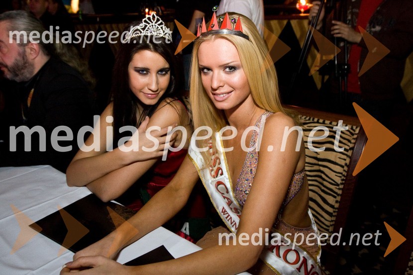 Sara Frančeškin, Miss Earth 2008 in Nadiya Bychkova, Miss Casino Kongo 2008 in plesalka (obe članici žirije)Miss Casino Kongo 2009