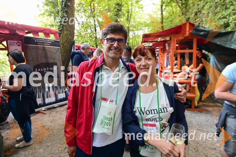 Vinska pot v rovih pod starim Kranjem, petek