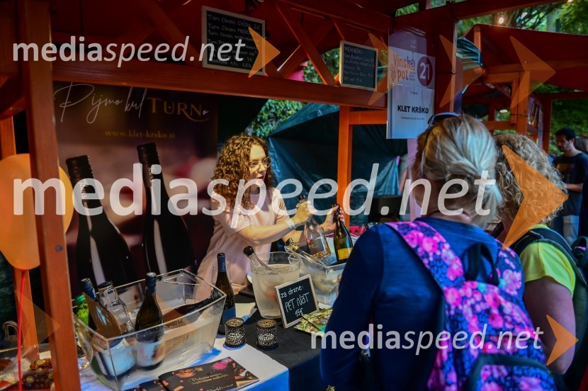 Vinska pot v rovih pod starim Kranjem, petek