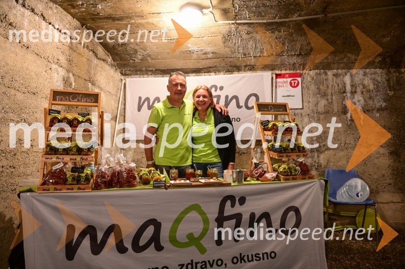  Denis  Marušič, blagovna znamka maQfino;  Ines Marušič, blagovna znamka maQfinoVinska pot v rovih pod starim Kranjem, petek
