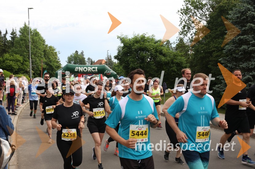  Urška Škrilec;  Rok Vaupotič40. Maraton treh src