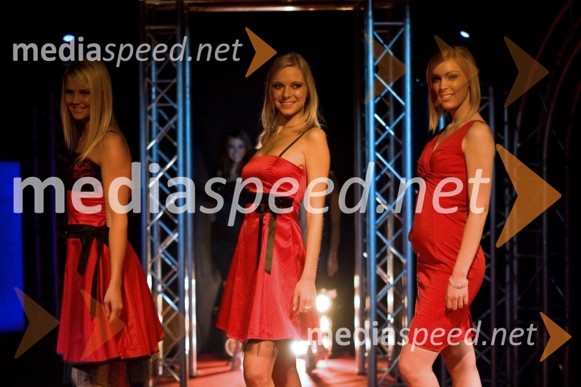 Katja Lekan, Maja Jamnik in Nela Parezanović, finalistke izbora za Miss Casino Kongo 2009Miss Casino Kongo 2009