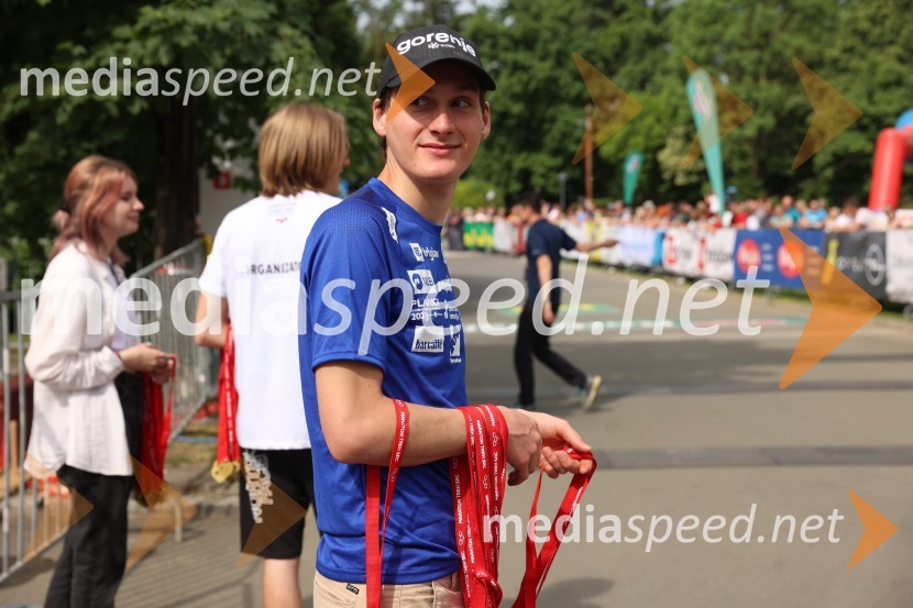  Domen Prevc, smučarski skakalec40. Maraton treh src