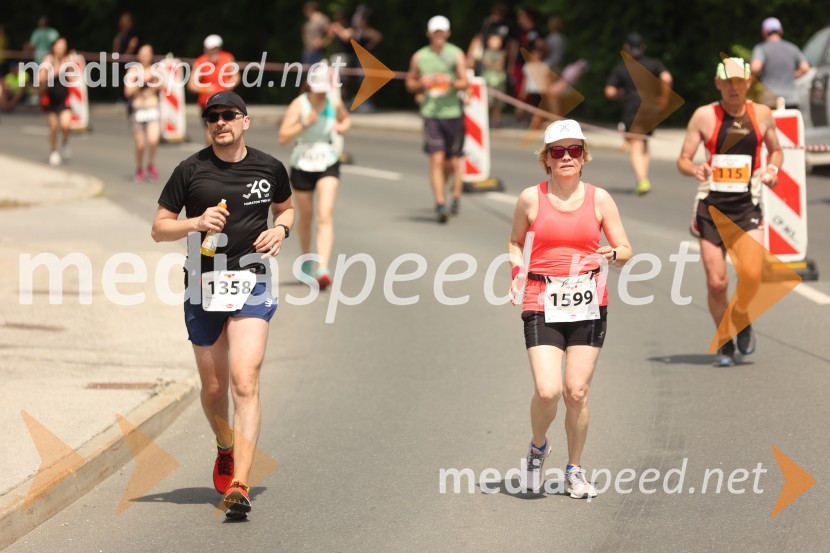  Primož Meh;  Hijacinta Žohar40. Maraton treh src