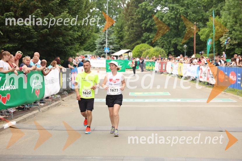  Danijel Gioahin;  Tjaša Gioahin40. Maraton treh src