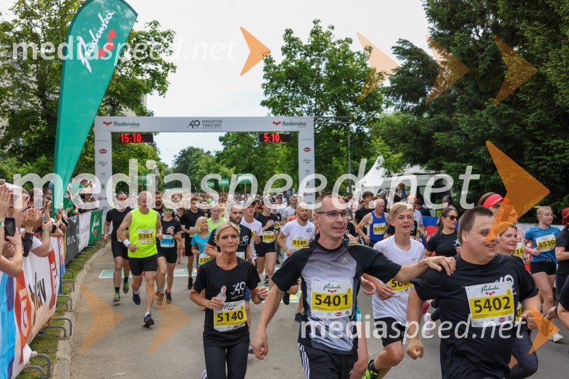  Simona Himelrajh;  Boštjan Kramberger;   Denis Kramberger40. Maraton treh src