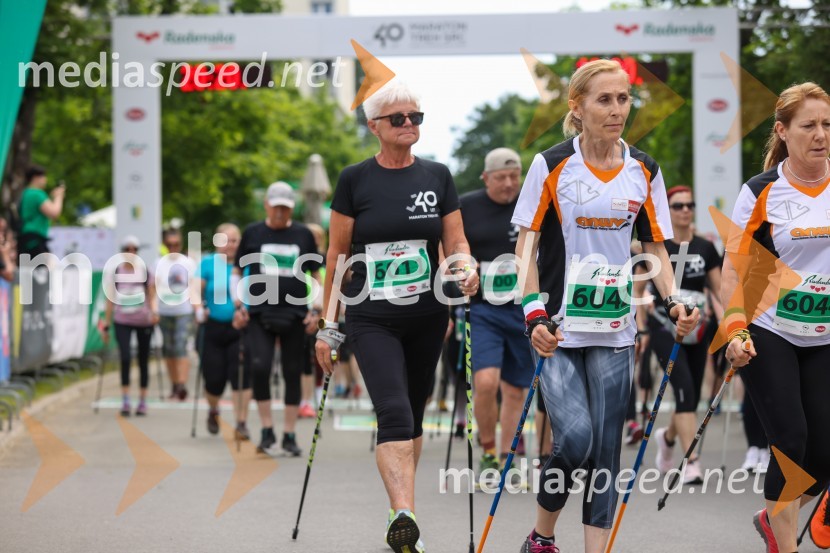  Miriam Teraš;  Serena Maria Venturini40. Maraton treh src