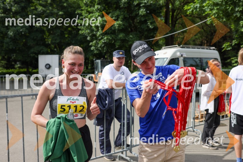  Breda Škedelj;  Domen Prevc, smučarski skakalec40. Maraton treh src
