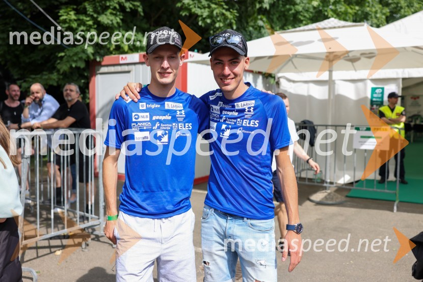  Žiga  Jelar, smučarski skakalec;  Timi Zajc, smučarski skakalec40. Maraton treh src