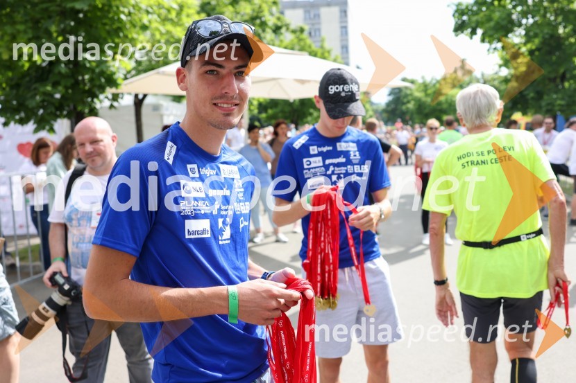  Timi Zajc, smučarski skakalec40. Maraton treh src