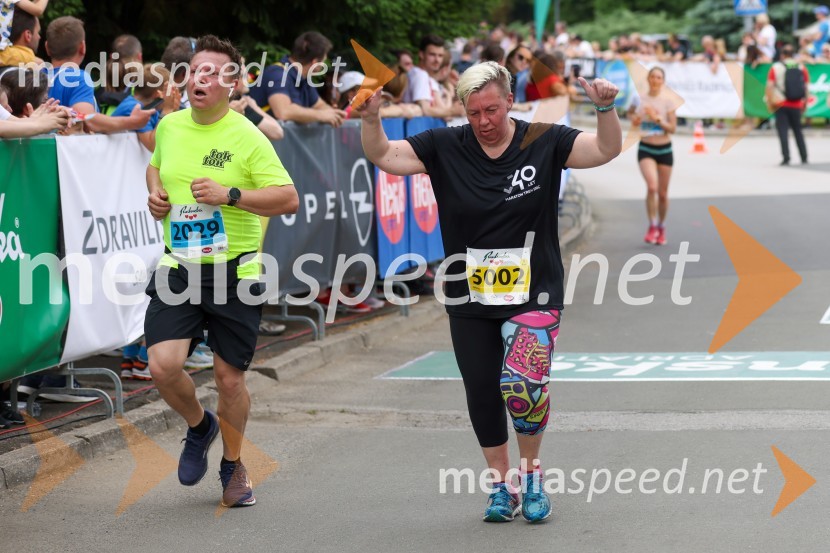  Tomi Kokol;  Sanja Roj40. Maraton treh src