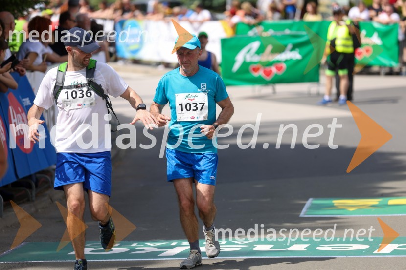 Andraž Počič;  Zlatko Počič40. Maraton treh src