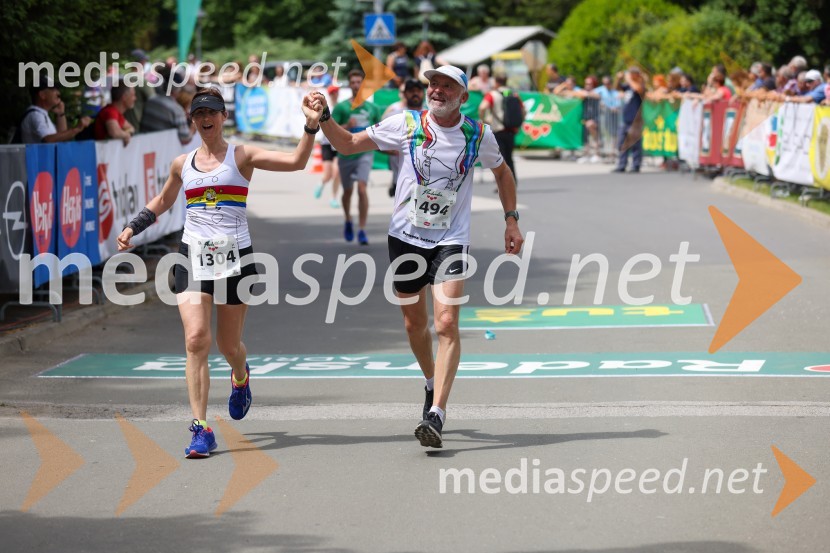  Nataša Majc;  Zlatko Tibaut40. Maraton treh src