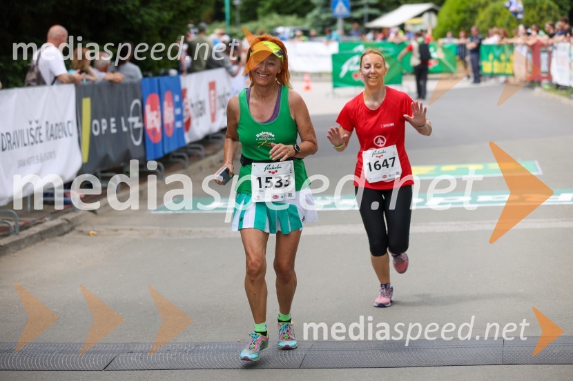  Erna Pudgar;  Urša Božič40. Maraton treh src