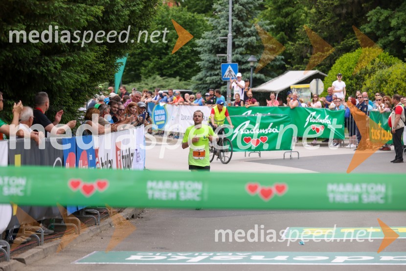  Janez Mulej, slovenski prvak v maratonu40. Maraton treh src