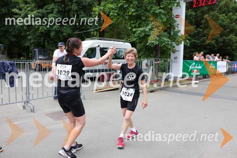  Sonja Kranjec;  Jožica Novak40. Maraton treh src