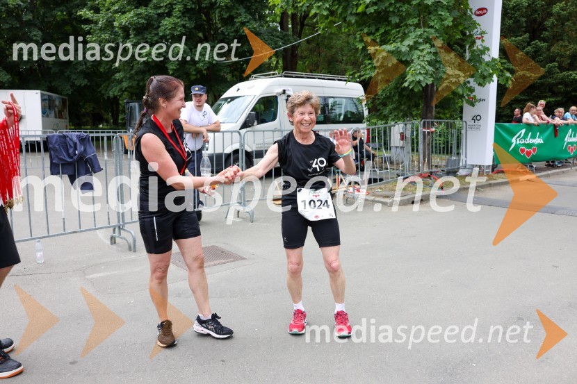  Sonja Kranjec;  Jožica Novak40. Maraton treh src