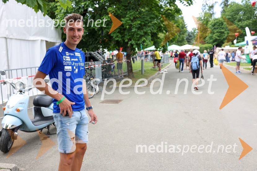  Timi Zajc, smučarski skakalec40. Maraton treh src