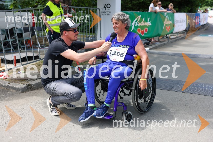  Štefka Vegan, maratonka40. Maraton treh src
