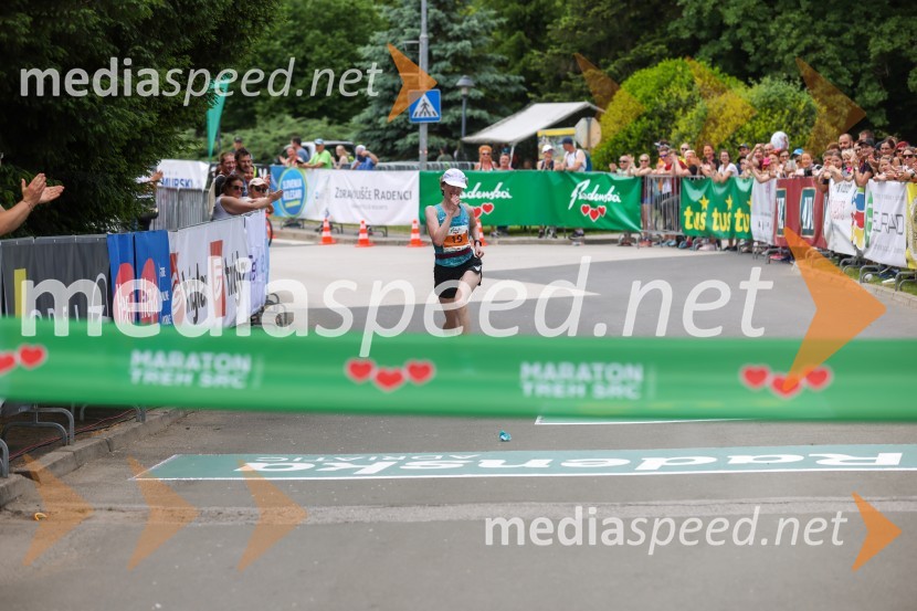  Andreja Gorčan, 1. mesto, 40. maraton Treh src40. Maraton treh src
