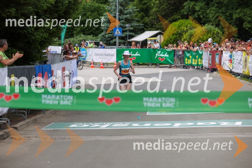  Andreja Gorčan, 1. mesto, 40. maraton Treh src40. Maraton treh src