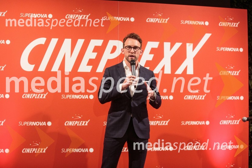  Lucas Langhammer, direktor podjetja Cineplexx v SlovenijiSvečana otvoritev Cineplexx - Ljubljana Rudnik