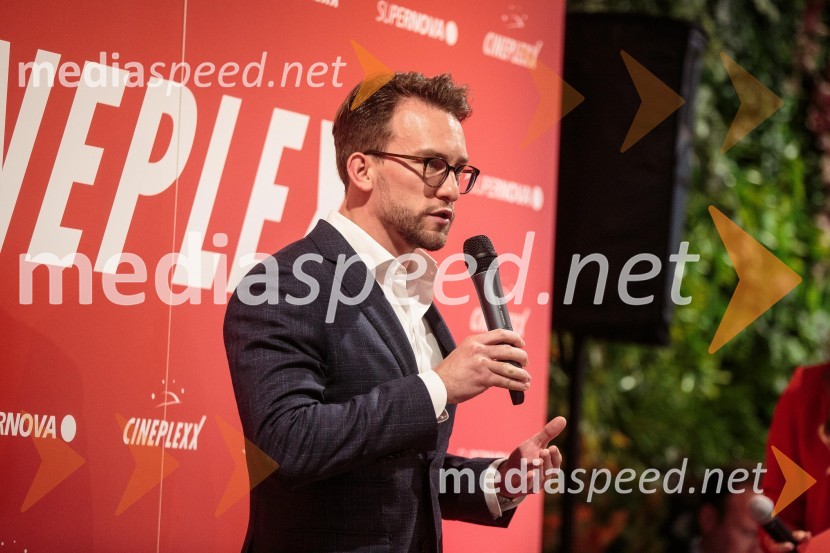  Lucas Langhammer, direktor podjetja Cineplexx v SlovenijiSvečana otvoritev Cineplexx - Ljubljana Rudnik