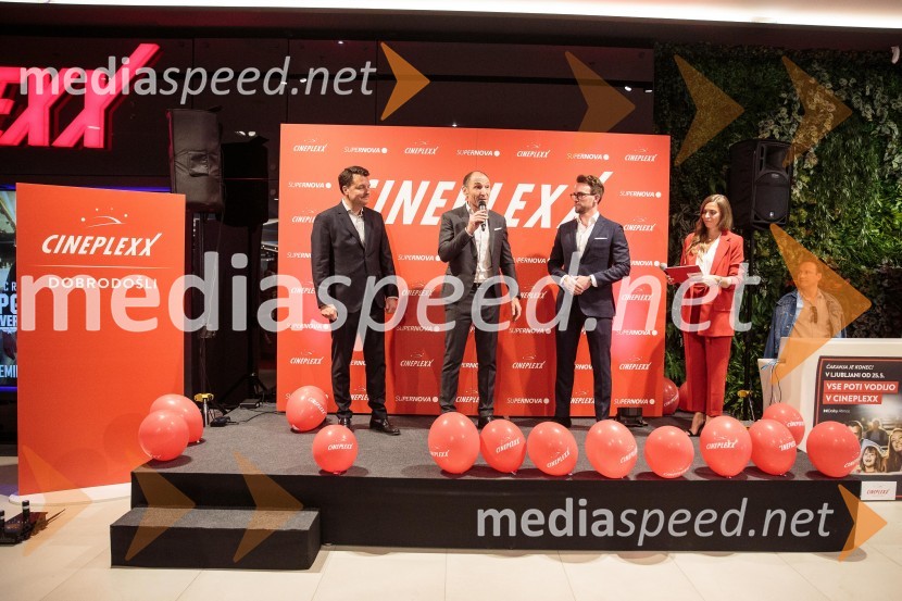 Svečana otvoritev Cineplexx - Ljubljana Rudnik