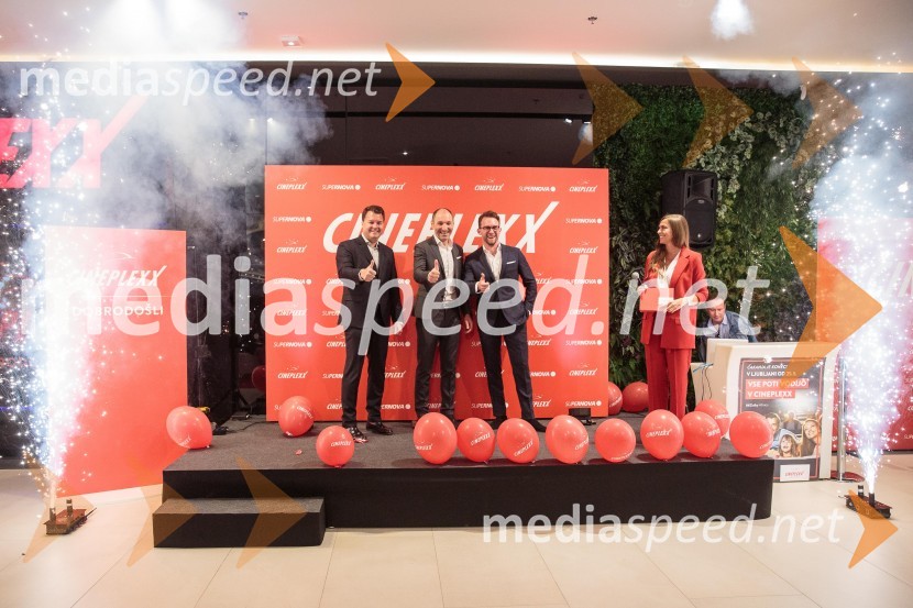 Svečana otvoritev Cineplexx - Ljubljana Rudnik