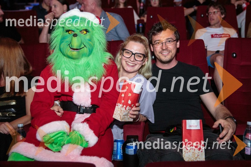  Teja Jaklič Meglič, vodja marketinga, Miele Slovenija;  Boštjan Meglič, glasbenik, član skupine SiddhartaSvečana otvoritev Cineplexx - Ljubljana Rudnik