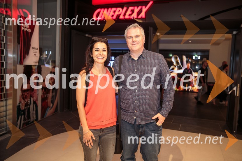  Jana Morelj, radijska in TV voditeljica;  Miha Deželak, radijski voditelj, humanitarec, Fatalni moški 2020Svečana otvoritev Cineplexx - Ljubljana Rudnik