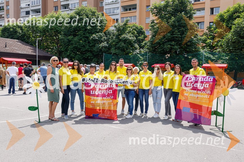 Ekipa Ljudske univerze KranjParada učenja Ljudske univerze Kranj 2022