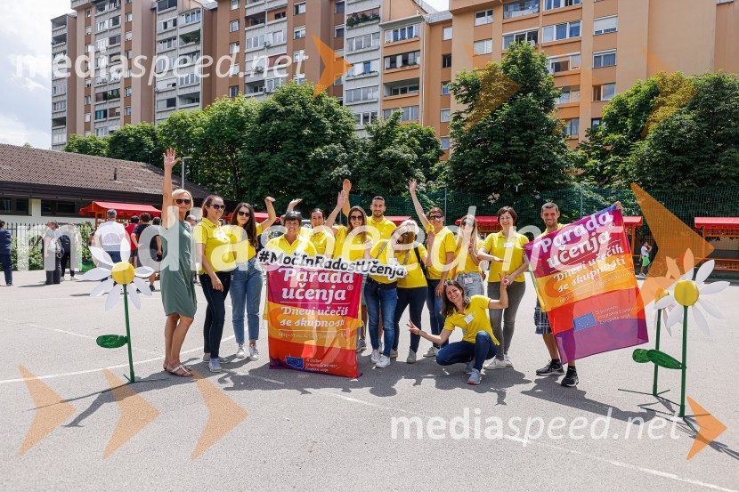 Ekipa Ljudske univerze KranjParada učenja Ljudske univerze Kranj 2022